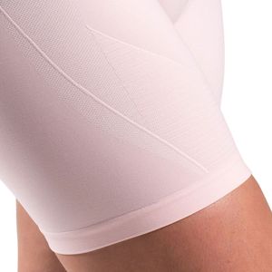 Shorts de sport pour femme rose pâle taille haute sans couture à compression, extensibles, pour la gym, le fitness, l'entraînement, le yoga et les activités sportives - Product Image 6