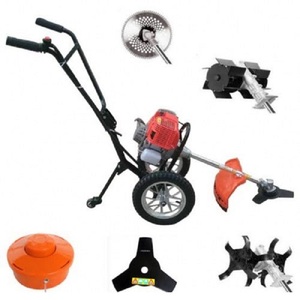 Commercial Grade Gasoline <b>Brush</b> Cutter 4 Stroke <b>Power</b> Engine Grass Trimmer Efficient Lawn Mower Durable Weeding Tool - Product Image 1