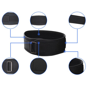 Ceinture de musculation pour adultes, ceinture de fitness pour soulevés de terre et powerlifting à domicile, respirante et réglable - Product Image 3