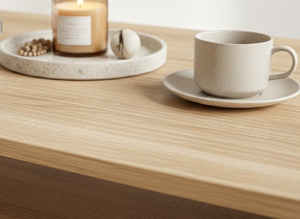 Mesa de Centro Alford de Diseño Contemporáneo para Hogar u Hotel, Fabricada con Tablero de Aglomerado y MDF, Color Blanco, Ideal para Sala de Estar, Bodega, Bar en Casa o Apartamento - Product Image 3