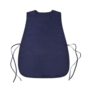 Delantal de cocina personalizado con logotipo, tela de poliéster resistente, diseño de manga corta, perfecto para uniformes de restaurantes y bares. - Product Image 6