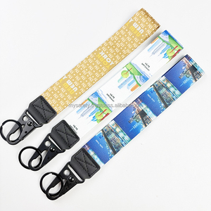 Llavero de Tela Personalizado con Logotipo, con Gancho de Metal Giratorio Tipo Langosta, Impresión Tipográfica, Resistente y Promocional - Product Image 6