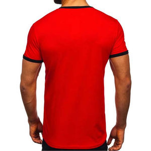 Camiseta Deportiva de Algodón Elástico de Alta Calidad para Hombre, Corte Holgado, para Entrenamiento, Gimnasio, con Estampado, Ajuste Relajado, 2025 - Product Image 6
