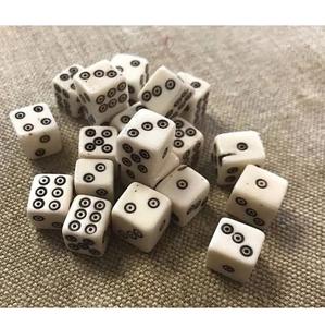 Dados de Hueso y Cuerno para Juegos, Dados de Seis Caras de Hueso de Búfalo y Camello - Product Image 1