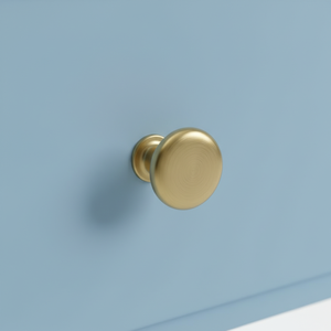 Table basse moderne bleue avec 1 tiroir, en bois d'hévéa durable et placage de chêne MDF, pour salon et chambre à coucher, décoration intérieure - Product Image 3