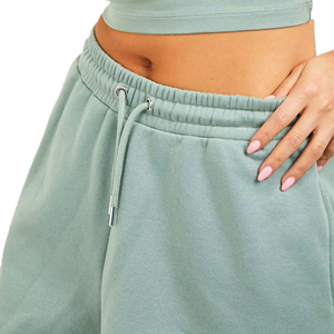 Shorts taille haute pour femmes, été, décontractés, en coton respirant, confortables, pour la course à pied, la gym, le yoga, les sports, la plage - Product Image 5