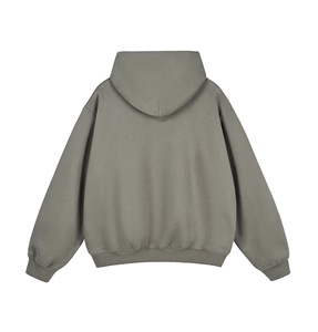 Sudadera con Capucha Unisex de Corte Holgado y Tejido Grueso |   Sudadera de Felpa de Algodón Premium |   Fabricante de Ropa OEM ODM - Product Image 2