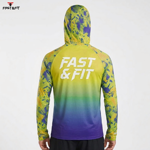 Sudadera con Capucha para Pesca de Manga Larga, Diseño de Primera Calidad, Secado Rápido y Cómoda, Tallas Grandes Disponibles - Product Image 6
