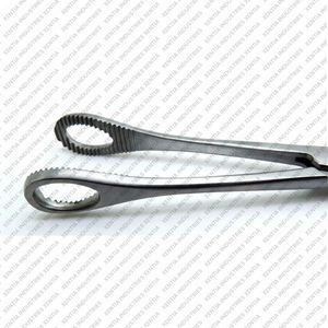 Pinzas Rectas Premium Foerster de Esponja de 12 Pulgadas con Mordazas Serradas, Instrumentos Quirúrgicos Veterinarios, Pinza Médica para Apósitos - Product Image 6