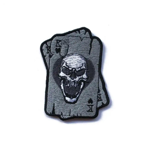 Chibi Embroidered Eco-Friendly Flag Pattern Custom Logo Patch <b>Sew</b>-On Fabric Badge Bison Silhouette Shape Safety <b>Pin</b> Attachment - Product Image 1