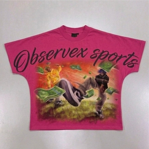 T-shirt à manches courtes pour homme en coton 100% OEM, écologique, respirant, anti-rides, séchage rapide, col rond, coupe classique, impression personnalisée - Product Image 5