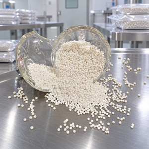 Meilleure Vente Prix le Plus Bas Malaisie Carbonate de Calcium Masterbatch Remplisseur en Palette Couleur Naturelle Emballage en Sac au Design Unique - Product Image 1