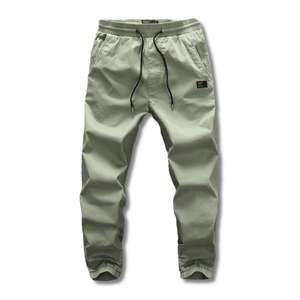 Pantalon de jogging slim personnalisé pour homme, coupe décontractée, coupe-vent, taille élastique, streetwear, bas de survêtement, pantalon cargo en molleton - Product Image 1