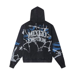 Sudadera con Capucha de Alta Calidad para Hombre y Mujer, Diseño Deportivo con Cierre, Marca Mixed Emotion - Product Image 1