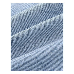 เสื้อแจ็คเก็ตยีนส์โอเวอร์ไซส์สำหรับผู้หญิง แฟชั่นทันสมัย น้ำหนักเบา ปักลายประดับมุกและหมุด  เสื้อคลุมยีนส์สั้นเก๋ไก๋สำหรับฤดูใบไม้ร่วง สไตล์ลำลอง - Product Image 2