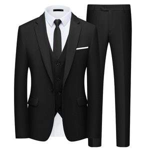 Ensemble de costumes 2 pièces pour hommes en tissu doux, dernière conception, sur mesure, vente en gros, fournisseur d'usine - Product Image 1