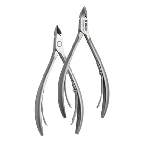 Coupe-cuticules professionnel en acier inoxydable tranchant avec double ressort pour manucure et pédicure – Éliminateur de peaux mortes - Product Image 3