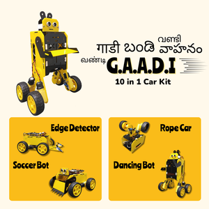Kit robot Arduino jaune avec châssis à roues pour l'éducation STEM, assemblage DIY, apprentissage pour enfants, kit d'apprentissage d'assemblage pour enfants - Product Image 4