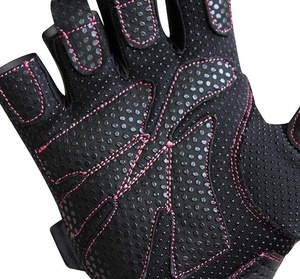 Guantes Deportivos Antideslizantes para Gimnasio, con Protección de Palma Acolchada de Silicona, Transpirables, Resistentes a Impactos, para Levantamiento de Pesas, Medios Dedos - Product Image 6