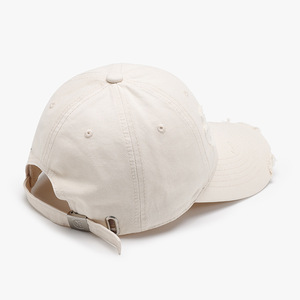 Casquettes de baseball personnalisées en coton blanc pour papa, vente en gros, marque privée - Product Image 5