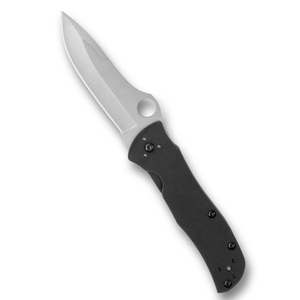 Couteaux de poche pliants à manche noir en acier inoxydable, lame longue et pointue avec ouverture ronde pour le pouce et clip de poche pour usage quotidien - Product Image 3