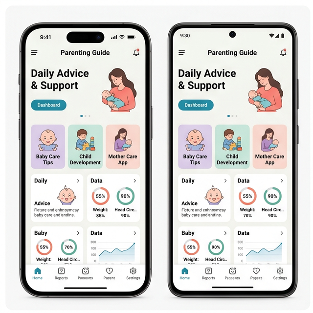 RoyalCraft Enterprise Parenting Guide App Baby Care Tips Child Development Parenting Advice & Tracker for Linux/Mac/Other
