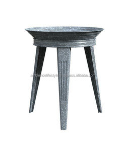 Bain d'oiseaux extérieur en métal design, abreuvoir de jardin, bol en fer antirouille, accessoire décoratif élégant et moderne - Product Image 4