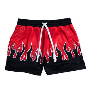 Custom Oversized Casual Streetwear Canvas Shorts Men <b>Hip</b> Hop Basketball Summer Breathable Quick Dry Drawstring OEM Private Label - Product Image 1