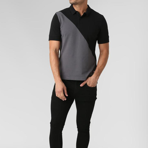 Chemises polo pour hommes de qualité supérieure pour le streetwear, vente en gros au meilleur prix, grandes tailles, col rabattu, chemises polo personnalisées avec logo pour hommes - Product Image 1