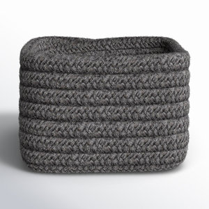 Panier de rangement décoratif en laine/feutre pour décoration intérieure moderne Paniers tissés - Product Image 6