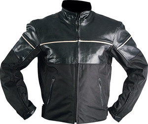 Blouson de moto coupe-vent pour homme, orange et noir, à blocs de couleur, manches longues, en polyester, style urbain, vêtement de course - Product Image 4