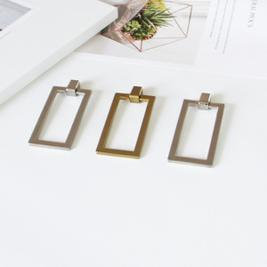 Tiradores Rectangulares Modernos de Aleación de Zinc de Primera Calidad, Tiradores Minimalistas para Gabinetes de Cocina, Armarios y Baños - Product Image 2
