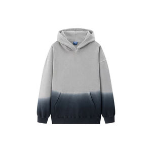 Nouveauté en promotion : Sweat à capuche délavé style unique pour homme, respirant, en tissu 100 % coton de qualité supérieure - Product Image 6