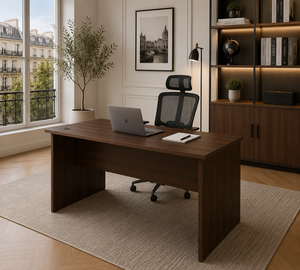 Escritorio de Oficina Rectangular Moderno de Madera, Diseño Minimalista, Muebles Ergonómicos Comerciales, Estilo Independiente, Sistema de Oficina AY, 1 Año de Garantía - Product Image 1