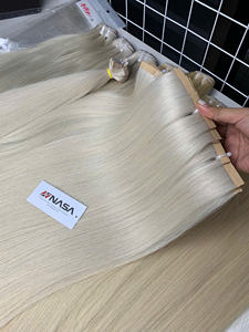 Extensiones de Cabello Vietnamitas NASA HAIR VIETNAM, 100% Virgen, Color Claro, Empaque Mundial Incluido, Logotipo Personalizado - Product Image 4