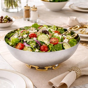 <b>Salad</b> Servers Set Metal Spoon and Fork Dishwasher Safe <b>Salad</b> <b>Tools</b> - Product Image 4