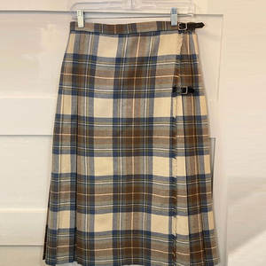 Jupe Kilt Vintage en Pure Laine Nouvelle pour Femme, Motif Tartan, Fabriquée au Pakistan, Vente en Gros 2026 - Product Image 1