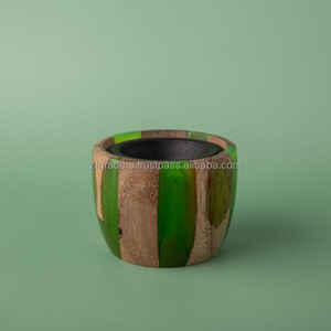 Brûleur à Bakhoor en Résine Époxy Bois Premium Porte-Encens Artistique pour la Décoration Intérieure de Luxe Cadeaux Ramadan Eid & Vente en Gros Indien - Product Image 3