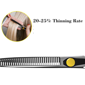 กรรไกรตัดผมมืออาชีพ กรรไกรซอยผมคมกริบ ทำจากสแตนเลส สำหรับร้านเสริมสวย - Product Image 4