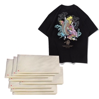 Rouleaux de film vinyle thermocollant PVA à base d'eau, imperméables, couleur personnalisée, format A3/A4 pour l'impression de logos sur vêtements et t-shirts