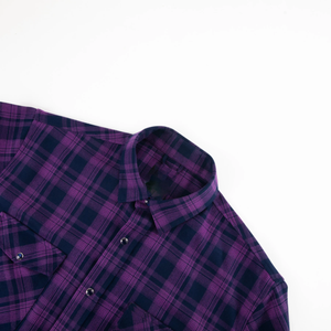 เสื้อเชิ้ตผ้าแฟลนเนลผู้ชายคุณภาพสูง ระบายอากาศได้ดี น้ำหนักเบา - Product Image 4