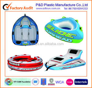 2025 <span class=keywords><strong>Fury</strong></span> D-Shape Tube remorquable gonflable Sports de ski de mer Sports nautiques Installations d'amusement - Product Image 3