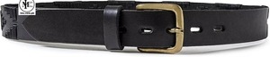 Ceinture en cuir confortable pour homme, boucle ajustable pour jeans, pantalons et pantalons de ville - Product Image 6