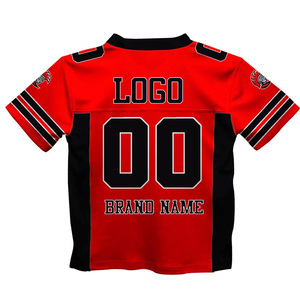 เสื้อเจอร์ซีย์อเมริกันฟุตบอลคุณภาพสูง เป็นมิตรกับสิ่งแวดล้อม เสื้อยืดกีฬาสำหรับฝึกซ้อม นักกีฬาและแฟนบอล เสื้อเจอร์ซีย์ฟุตบอลชาย - Product Image 6