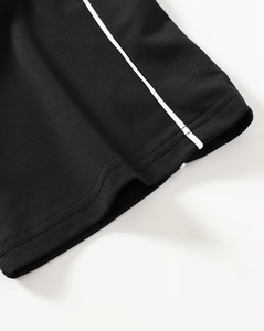 เสื้อยืดฮิปฮอปคอวีทรงหลวม ระบายอากาศได้ดี แขนสั้น ผ้าฝ้ายถัก 100% ไซส์ใหญ่ สำหรับผู้ชาย ราคาส่งจากโรงงาน บังกลาเทศ - Product Image 5