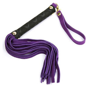 Fouets d'équitation sur mesure avec poignée antidérapante et embout en cuir véritable - Product Image 1