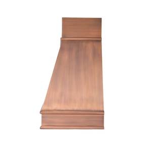 Campana Extractora Decorativa de Cobre Martillado que Ofrece una Potente Extracción de Humo con una Belleza Atemporal para Cocinas de Lujo - Product Image 2