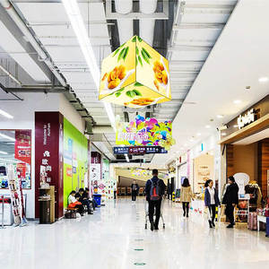 Pantalla LED en Forma de Cubo <span class=keywords><strong>Rubik</strong></span> para Publicidad en Tiendas Minoristas de Centros Comerciales - Product Image 4