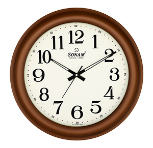 Bold Numeric Modern Cherry Wood White <b>Wall</b> <b>Clock</b> Feel Like <b>Vintage</b> <b>Wall</b> <b>Clock</b> Feature Like Silent <b>Wall</b> <b>Clock</b> for Home - Product Image 4