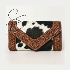 Cartera de mano de cuero repujado estilo vaquera occidental para mujer, vintage, tendencia verano 2026, OEM personalizado - Product Image 3
